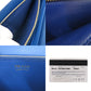 PRADA Long Wallet Purse 1MH132 leather blue