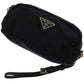 PRADA Pouch 1NE175 Nylon black