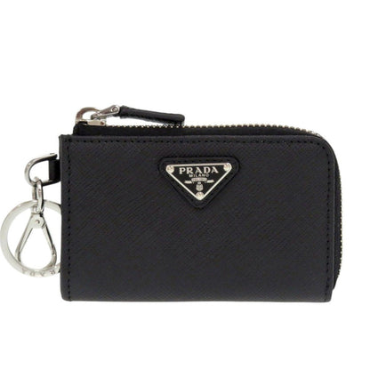 PRADA Coin case 2TT085 leather black