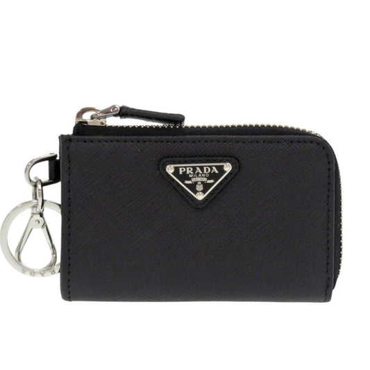 PRADA Coin case 2TT085 leather black