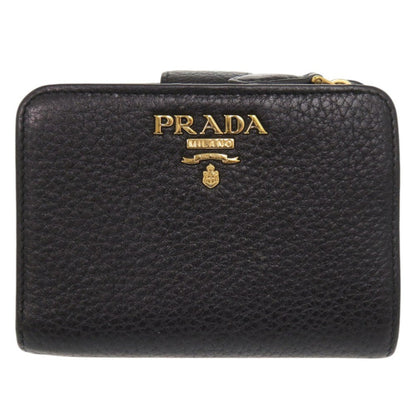 PRADA Bifold Wallet leather black