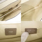 FENDI Handbag leather white Canai Studs