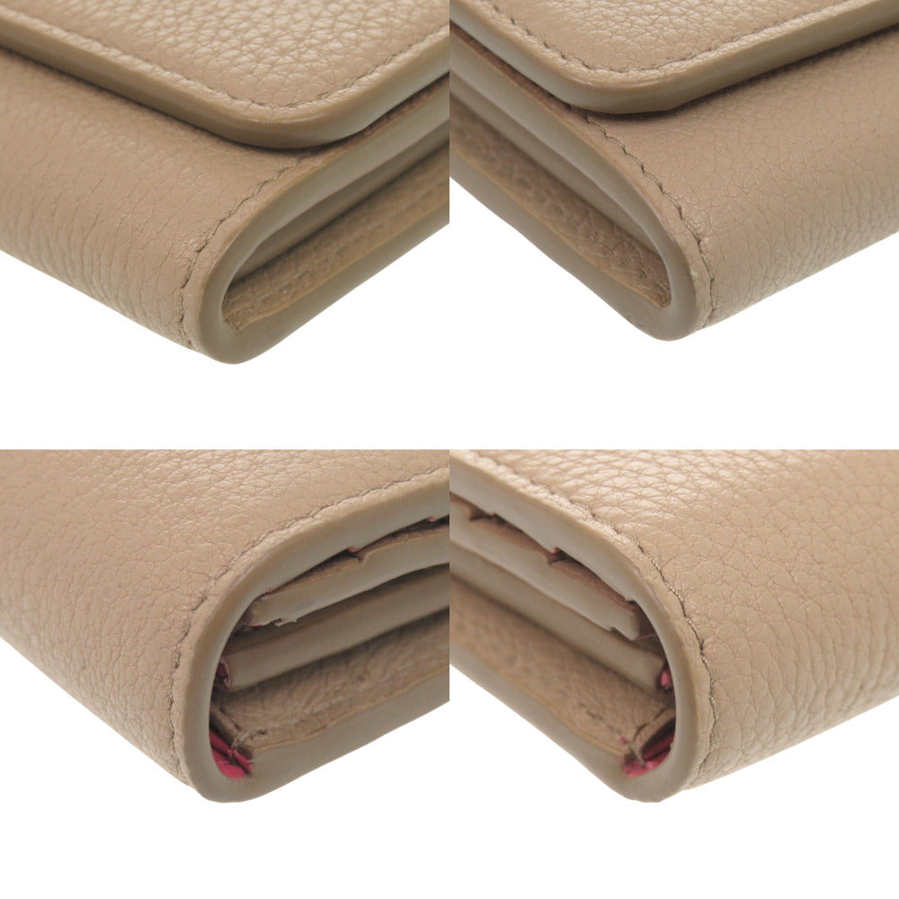 PRADA Long Wallet Purse 1MH132 leather CAMMEO cameo Dyno Color