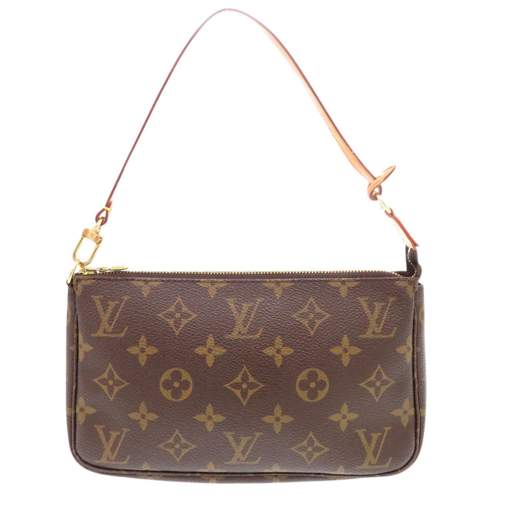 LOUIS VUITTON Pouch M51980 Monogram canvas Brown Monogram Pochette Accessoires