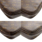 LOUIS VUITTON Pouch M51980 Monogram canvas Brown Monogram Pochette Accessoires