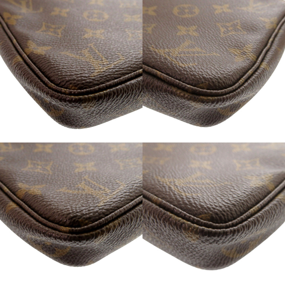LOUIS VUITTON Pouch M51980 Monogram canvas Brown Monogram Pochette Accessoires