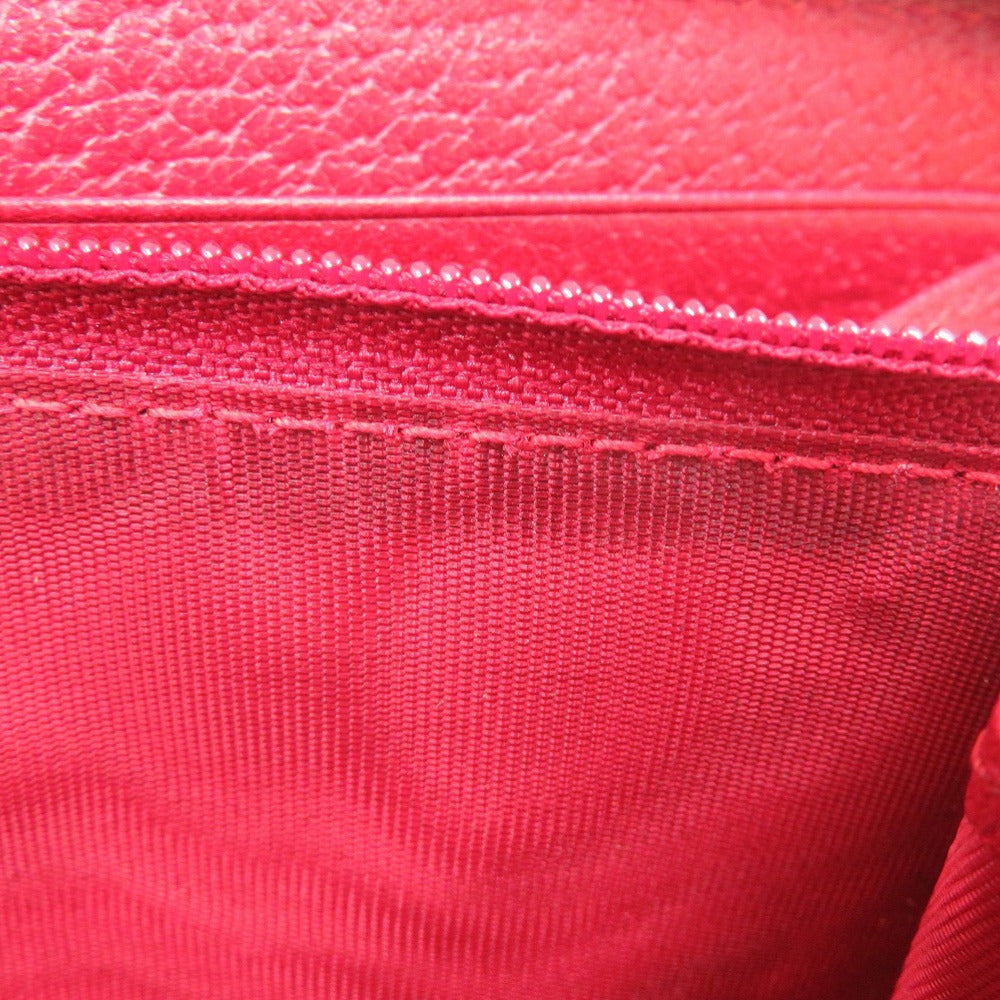 GUCCI Long Wallet Purse 524790 canvas Red Printed zip-around wallet