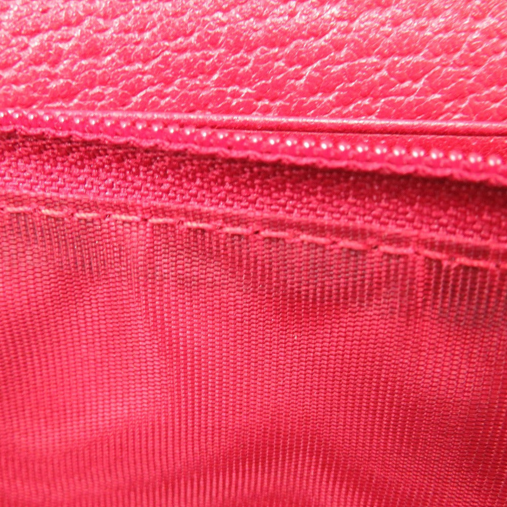 GUCCI Long Wallet Purse 524790 canvas Red Printed zip-around wallet