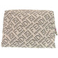 FENDI Pouch 8N0171 Nylon beige Skims Collaboration logo