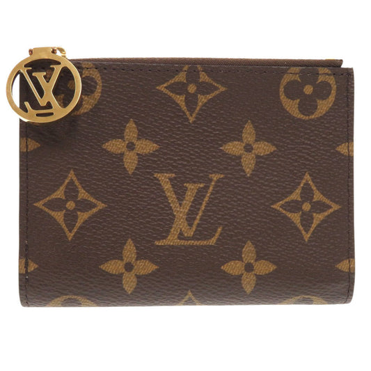LOUIS VUITTON Bifold Wallet M25693 leather Monogram Cowhide leather