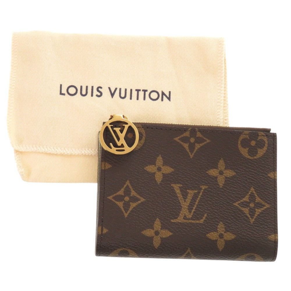 LOUIS VUITTON Bifold Wallet M25693 leather Monogram Cowhide leather