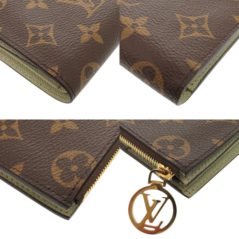LOUIS VUITTON Bifold Wallet M25693 leather Monogram Cowhide leather