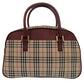 BURBERRY Boston Duffel bag Leather, Canvas beige