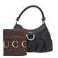 GUCCI Handbag 265692 Nylon black Abby GG logo
