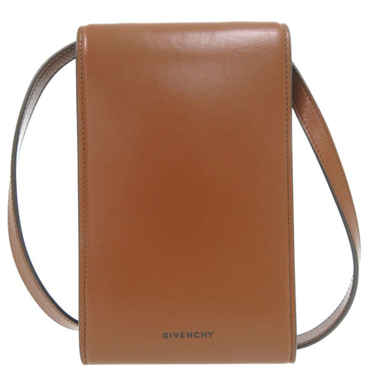 GIVENCHY Shoulder Bag leather Brown