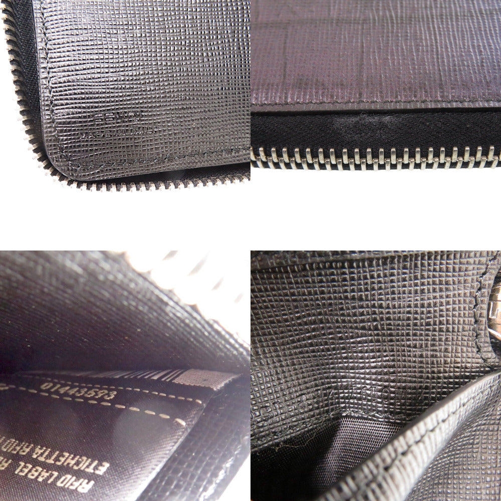 FENDI Bifold Wallet 7M0197 leather blue