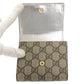 GUCCI Bifold Wallet 598587 GG Supreme Canvas Silver GG Marmont