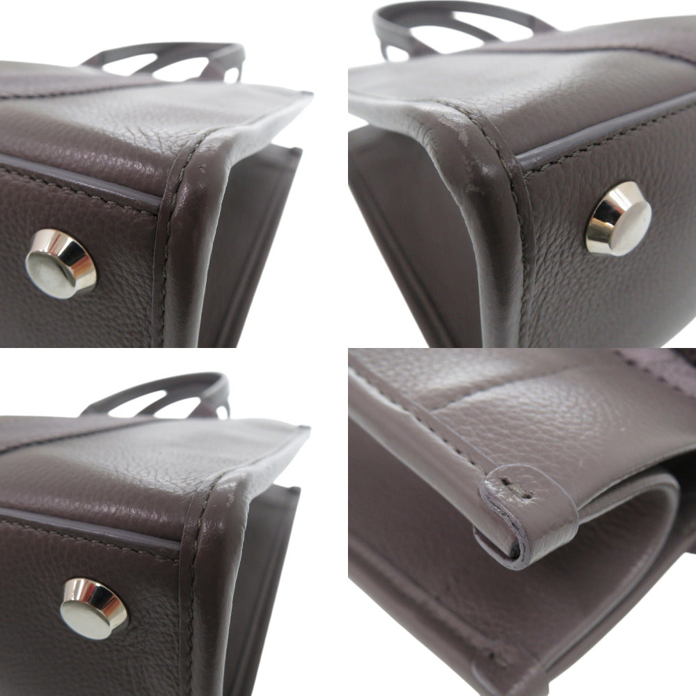 BALENCIAGA Tote Bag 671402 leather gray