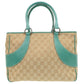 GUCCI Tote Bag 113011 GG canvas beige