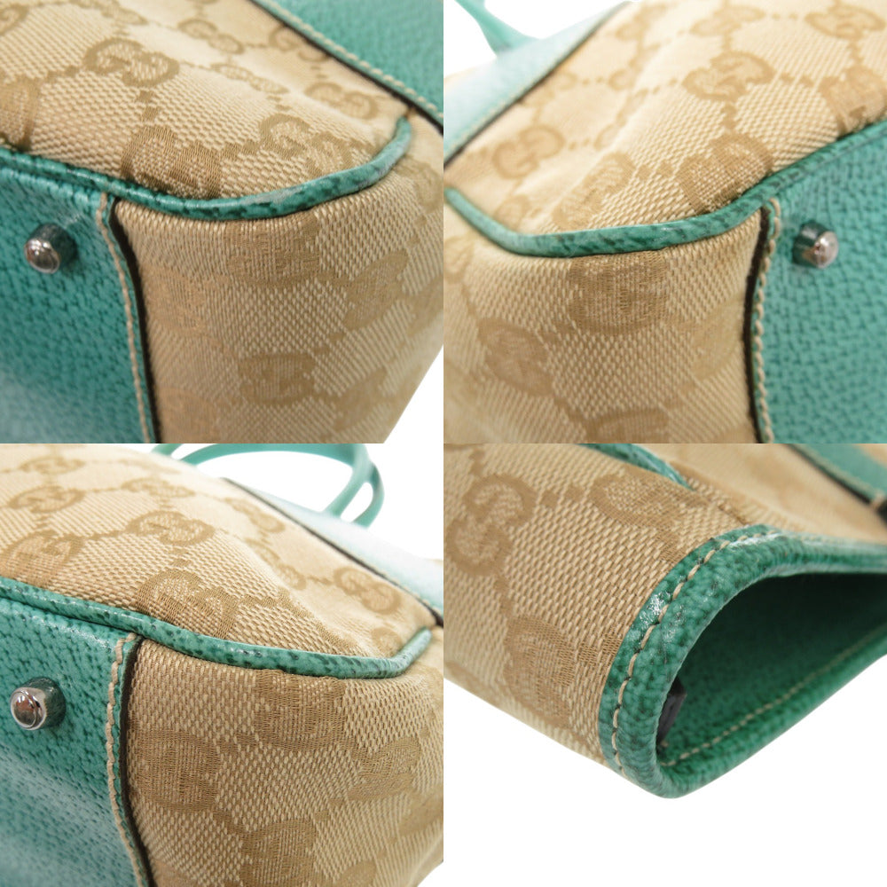 GUCCI Tote Bag 113011 GG canvas beige
