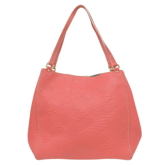 BURBERRY Tote Bag Sheep leather pink