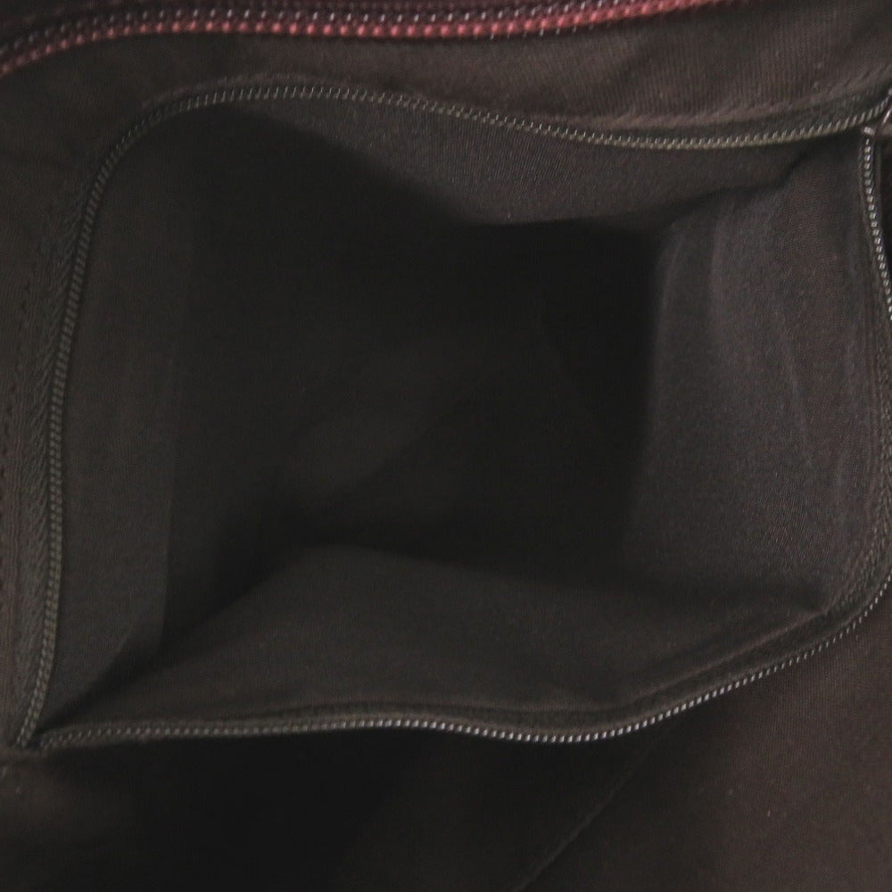 GUCCI Shoulder Bag 336670 PVC Bordeaux GG implementation