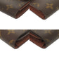 LOUIS VUITTON Tri-fold wallet M61202 Monogram canvas Brown Monogram Porte Tresor Etui Papier