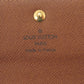 LOUIS VUITTON Tri-fold wallet M61202 Monogram canvas Brown Monogram Porte Tresor Etui Papier