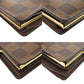 LOUIS VUITTON Bifold Wallet N61664 Damier canvas Ebene Damier Porto Monevier Vienova