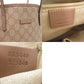 GUCCI Handbag 353440 Coated canvas pink 2way GG Supreme Women Used Authentic