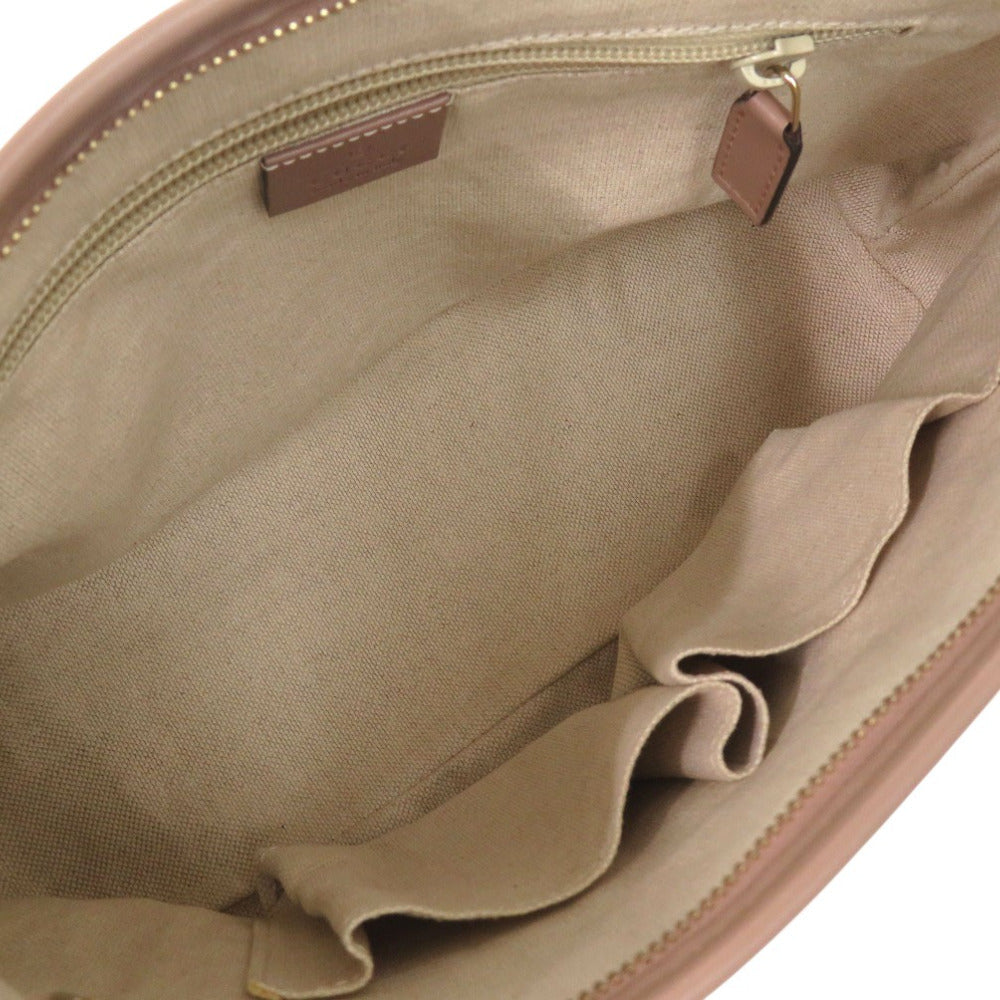 GUCCI Handbag 353440 Coated canvas pink 2way GG Supreme Women Used Authentic