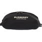 BURBERRY Waist bag Nylon black Women Used Authentic