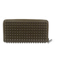 Christian Louboutin Long Wallet Purse 1165044 leather Brown Panettone