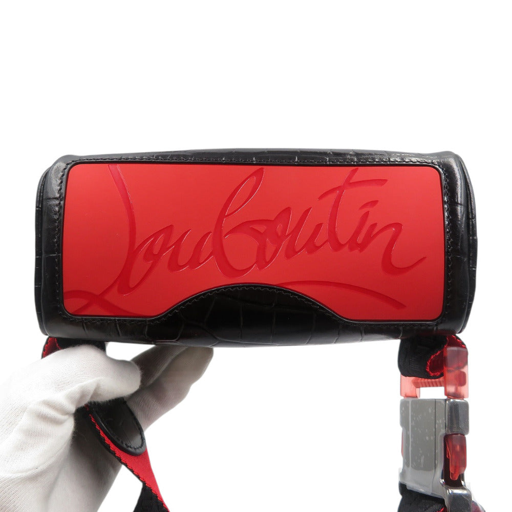 Christian Louboutin Sling bag 1215059 Embossed leather black