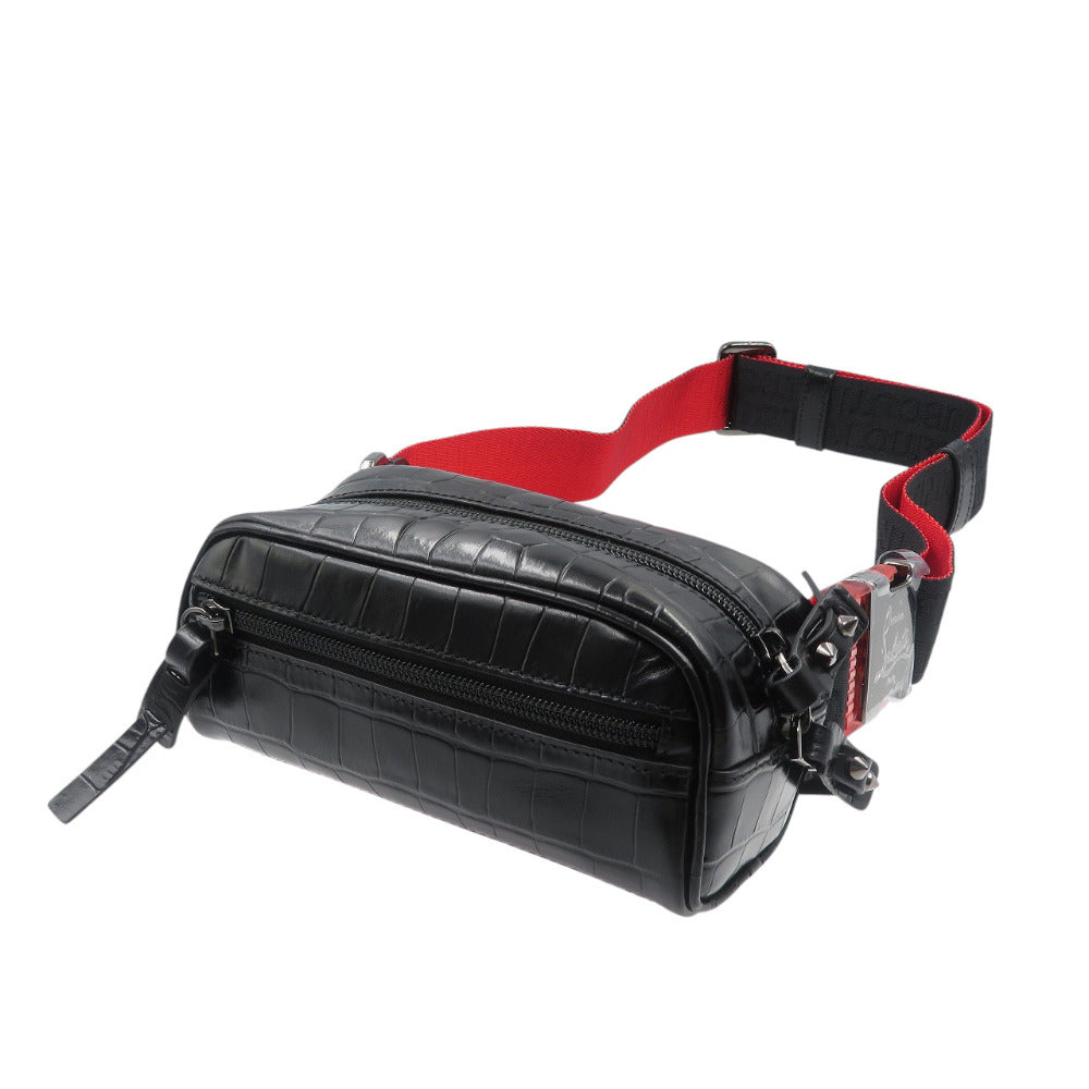 Christian Louboutin Sling bag 1215059 Embossed leather black
