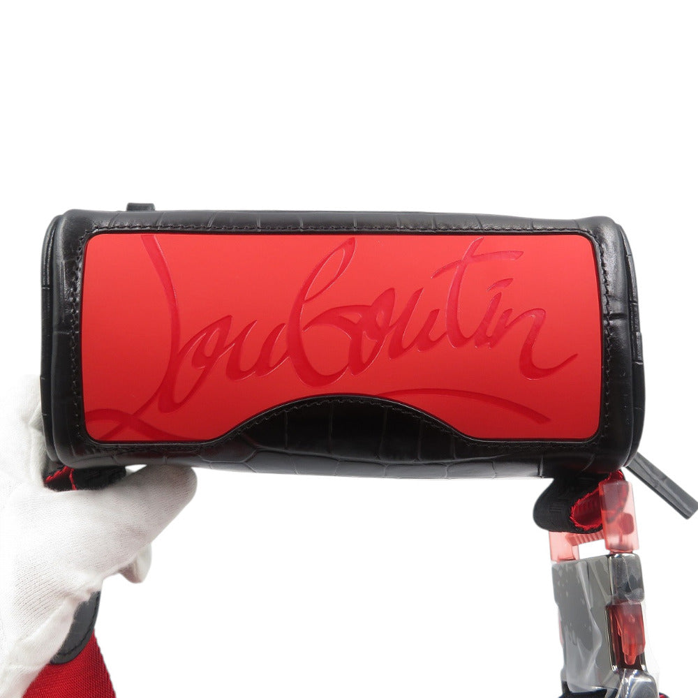 Christian Louboutin Sling bag 1215059 Embossed leather black
