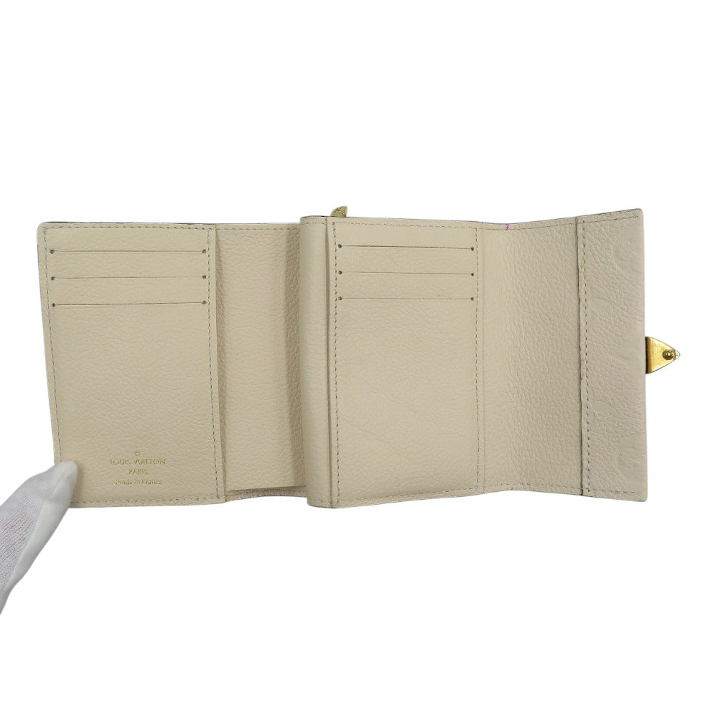 LOUIS VUITTON Tri-fold wallet M81071 Monogram Ann Platt claim Monogram Unplant Portefeuille Métis