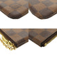 LOUIS VUITTON Coin case N62658 Damier canvas Brown Damier Pochette Cre