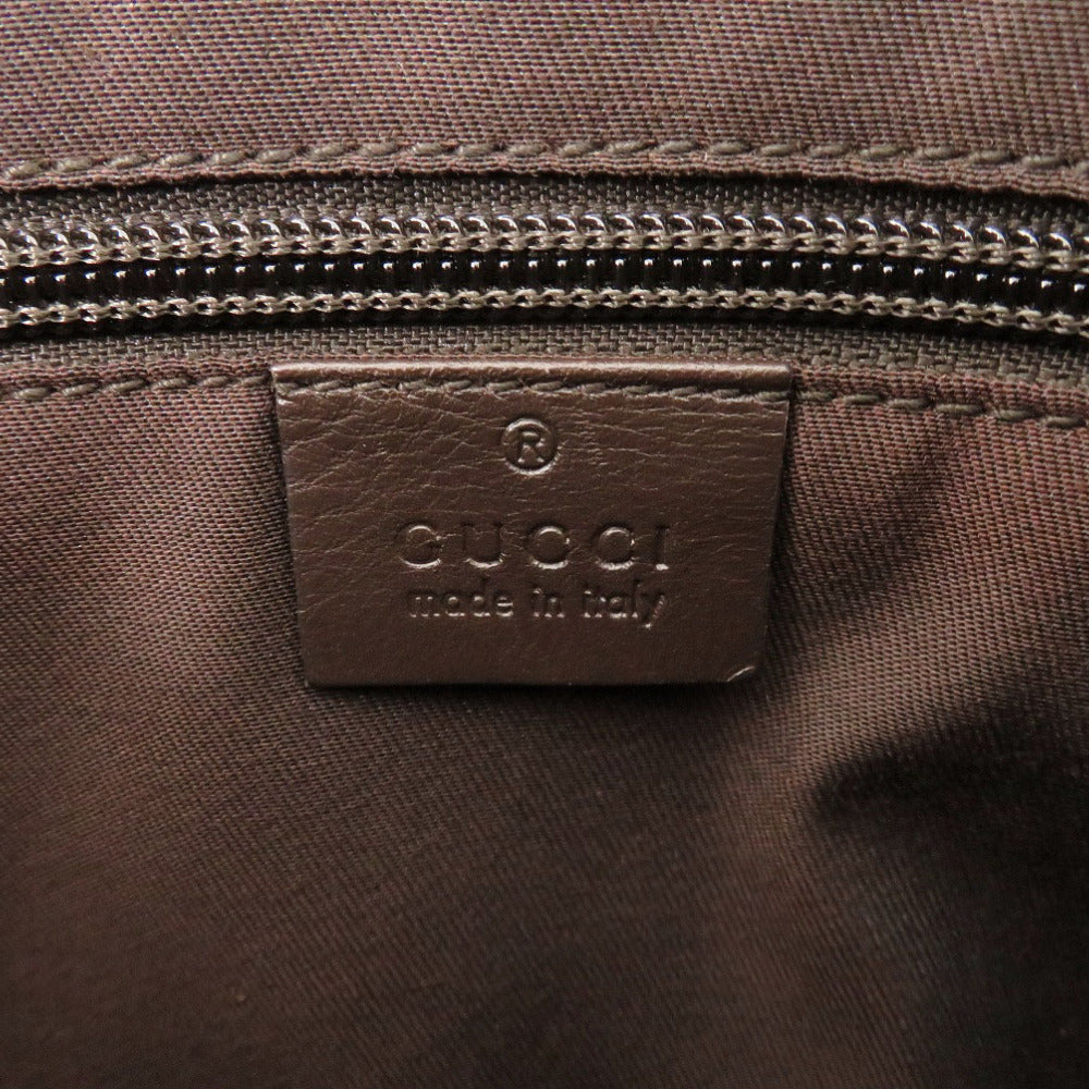 GUCCI Shoulder Bag 145857 GG canvas Brown