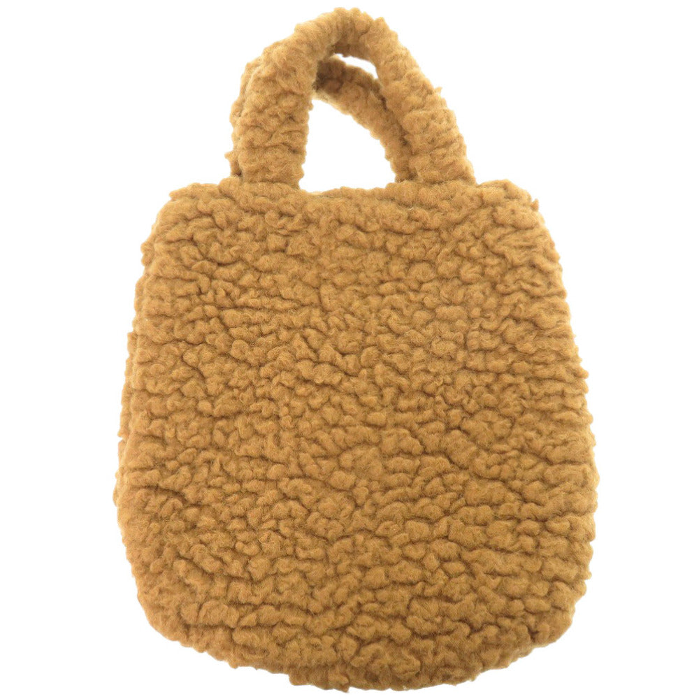GUCCI Handbag 752175 wool Brown