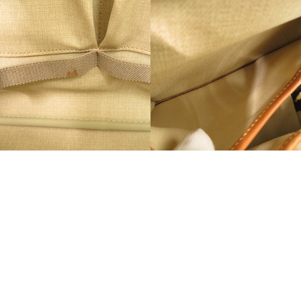 LOUIS VUITTON Handbag M47270 Monogram canvas Brown Monogram Deauville Women Used Authentic