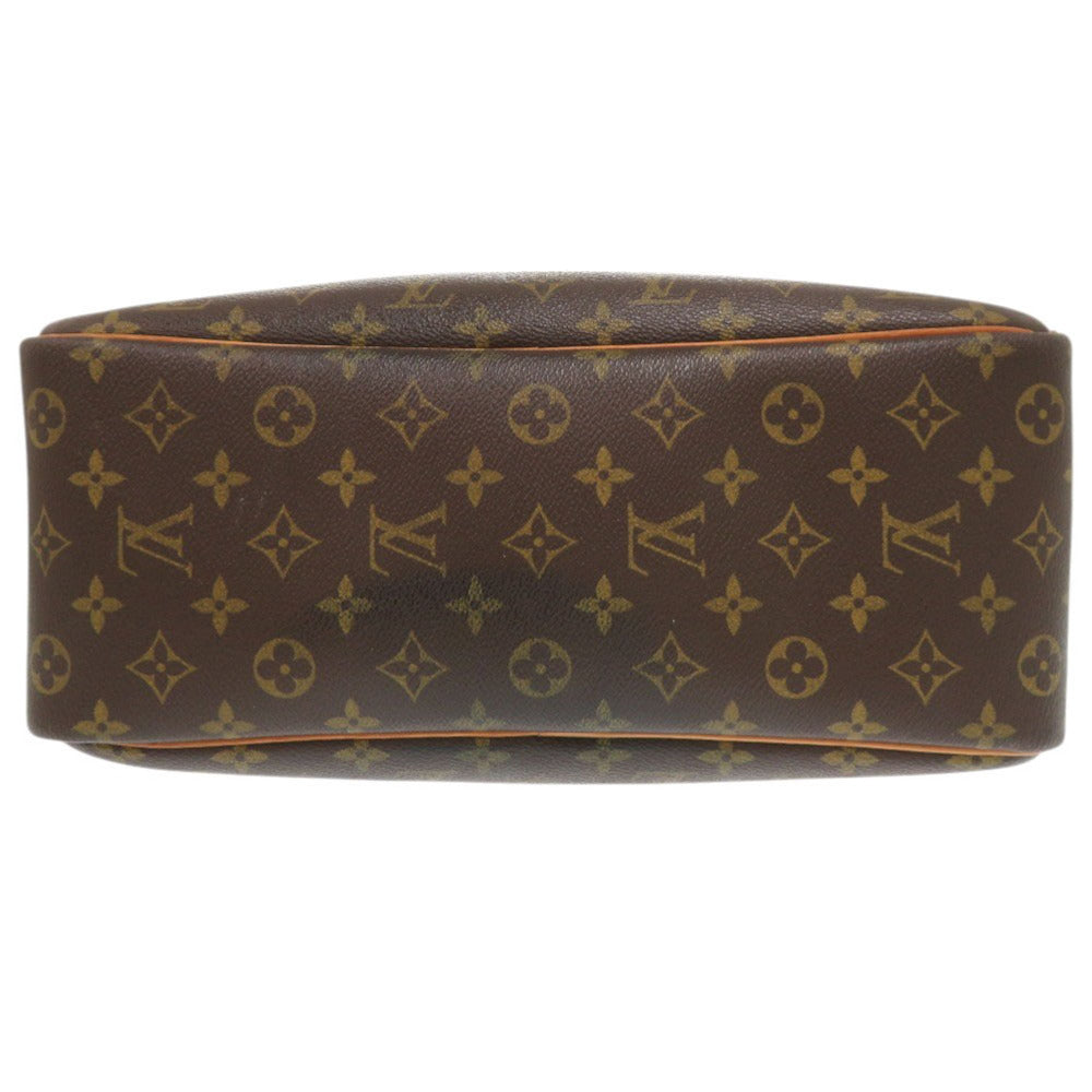 LOUIS VUITTON Handbag M47270 Monogram canvas Brown Monogram Deauville Women Used Authentic