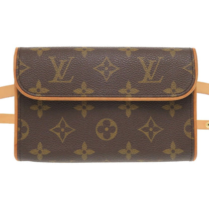 LOUIS VUITTON Waist bag M51855 Monogram canvas Brown Monogram Pochette Florentine Women Used Authentic