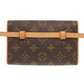 LOUIS VUITTON Waist bag M51855 Monogram canvas Brown Monogram Pochette Florentine Women Used Authentic