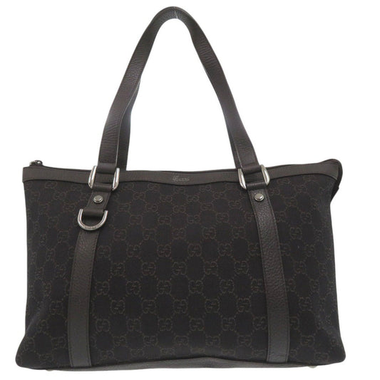 GUCCI Tote Bag 268640 canvas Dark brown GG ABBEY