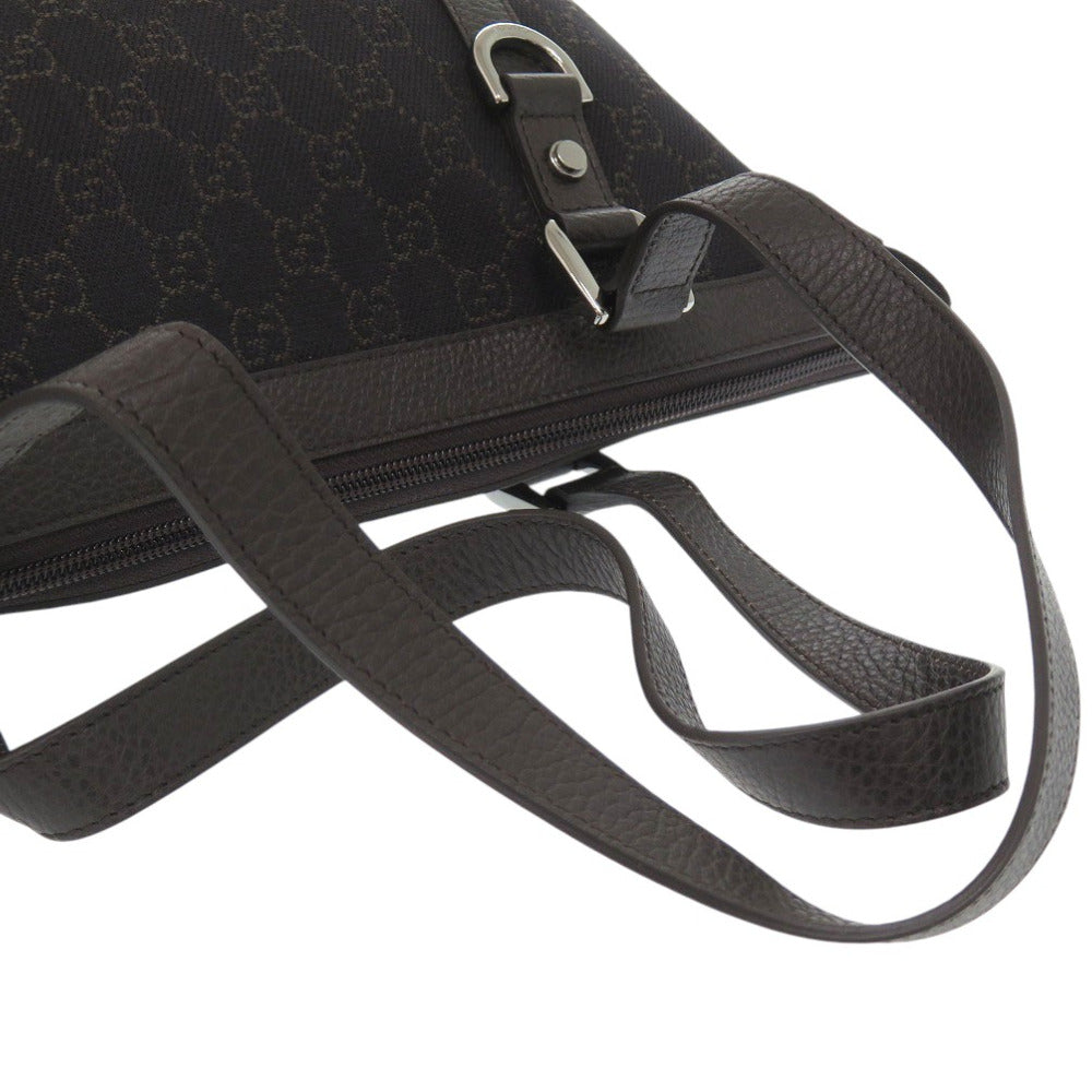 GUCCI Tote Bag 268640 canvas Dark brown GG ABBEY
