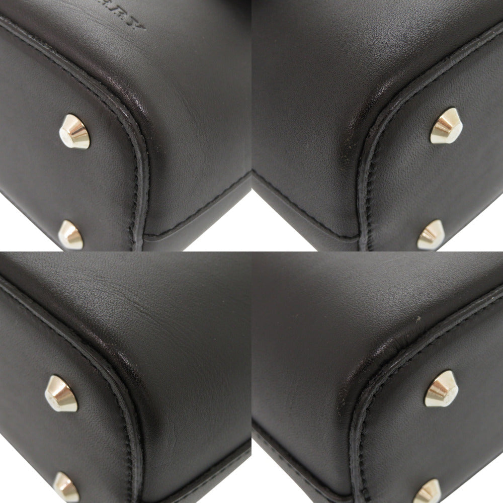 BURBERRY Shoulder Bag leather black