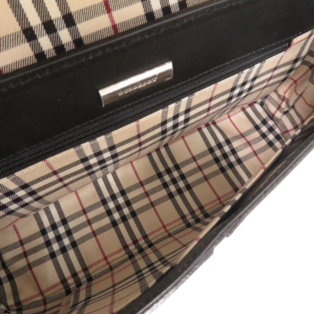 BURBERRY Shoulder Bag leather black