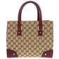 GUCCI Handbag 120895 GG canvas, leather beige Women Used Authentic