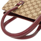 GUCCI Handbag 120895 GG canvas, leather beige Women Used Authentic